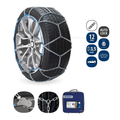 Snežne verige za avtomobil PRO COMPACT 12-070