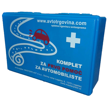 Komplet za prvo pomoč za avtomobiliste Komplet za prvo pomoč za avtomobiliste