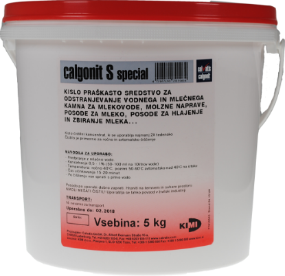 Kislo čistilo Calgonit S SPECIAL, 5 kg