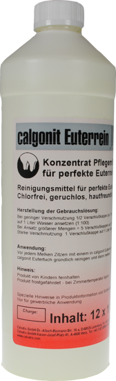 Čistilo za vimena Calgonit Euterrein - koncentrat, 1 l