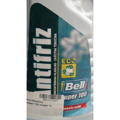 Prikaži podrobnosti za  Hladilna tekočina G11 Super 100 - MODRA (1 l) Fotografija izdelka Hladilna tekočina G11 Super 100 - MODRA (1 l)