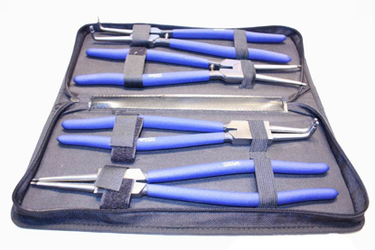 5901969102550 , mar-pol, M50065 , Klešče , SEGER , 4-delni set, mehanizacija miler, kmetijska oprema, klešče SEGER, SEGER klešče 4-delni set, klešče za obroče, kmetijska orodja, orodje za montažo, industrijske klešče, kvalitetne klešče, kmetijska oprema za popravila, orodje za SEGER obroče, klešče za demontažo obročev, klešče za montažo