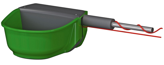 Fotografija izdelka Ogrevan napajalnik SH30 iz umetne mase (230 V) z dodatnim ogrevanjem cevi