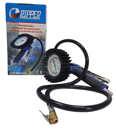 pnevmatska pištola, pištola za polnjenje pnevmatik, napihovanje pnevmatik, manometer, natančen manometer, hitro polnjenje pnevmatik, pištola za kompresor, hitri priključek, vzdržljiva pištola, pištola za nadzor tlaka, pneumatsko orodje