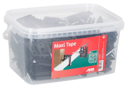 Prikaži podrobnosti za  Izolator za trak 4 cm MAXITAPE klip z vijakom - 80 KOM V VEDRU Fotografija izdelka Izolator za trak 4 cm MAXITAPE klip z vijakom - 80 KOM V VEDRU