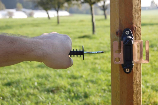 Fotografija izdelka Avtomatska električna  vrata iz električnega traku AKO (40 mm trak)