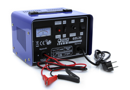 polnilec, akumulatorje, 12/24V, impulzni tok, avtomatski, akumulator, mehanizacija Miler, Mar-pol