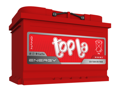 Prikaži podrobnosti za  Akumulator 12 V, 75 Ah,  L+ Topla Energy Fotografija izdelka Akumulator 12 V, 75 Ah,  L+ Topla Energy