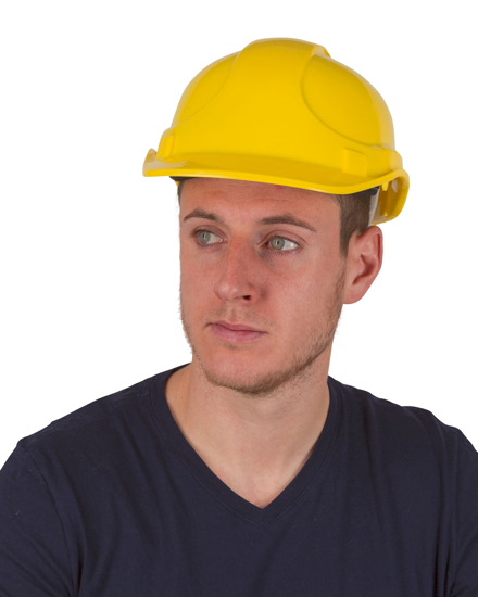 Fotografija izdelka Zaščitna čelada - rumena