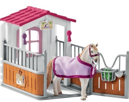 Prikaži podrobnosti za  Igrača HLEV ZA KONJE s kobilo Lusitano, SCHLEICH Fotografija izdelka Igrača HLEV ZA KONJE s kobilo Lusitano, SCHLEICH