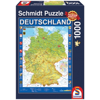 Fotografija izdelka Igrača sestavljanka NEMČIJA, 1000, SCHMIDT