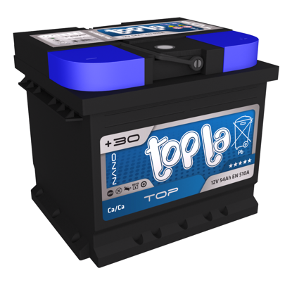 Prikaži podrobnosti za  Akumulator 12 V, 54 Ah Topla TOP Fotografija izdelka Akumulator 12 V, 54 Ah Topla TOP