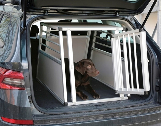 Fotografija izdelka Aluminijast transportni boks za psa Barry - 77 cm