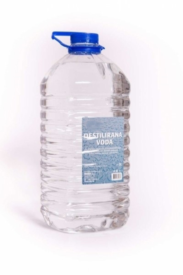 Fotografija izdelka Destilirana voda 5 l