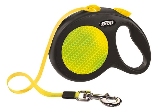 Fotografija izdelka Flexi povodec Neon, L - 5m/50kg, rumen