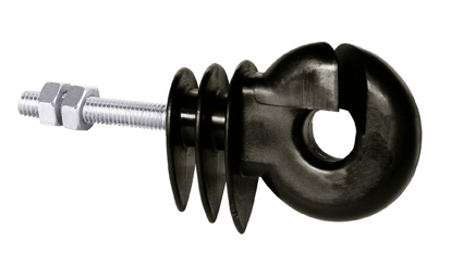 Prikaži podrobnosti za  Izolator okrogli z zarezo 35 x 6mm črni - 25/1 Fotografija izdelka Izolator okrogli z zarezo 35 x 6mm črni - 25/1