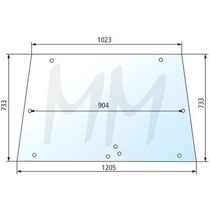 Fotografija izdelka Zadnje steklo LANDINI