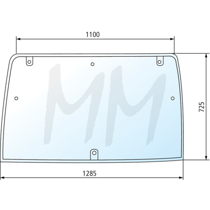 Fotografija izdelka Steklo zadnje LINDNER