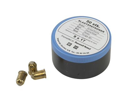 Prikaži podrobnosti za  Naboj 9 x 17 razpočnik (moder), 1 kom Fotografija izdelka Naboj 9 x 17 razpočnik (moder), 1 kom