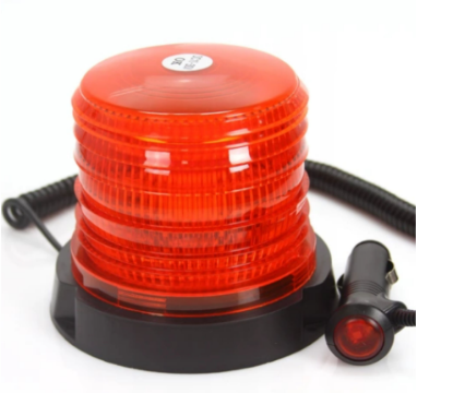 rotacijska LED svetilka, opozorilna luč, magnetna svetilka, LED luč 10-30V, luč za vozila, kmetijska oprema, mehanizacija Miler, kmetijska mehanizacija, LED opozorilna luč, svetilka z magnetom, 30 LED svetilka