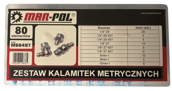 Fotografija izdelka Metrični set 80 kos