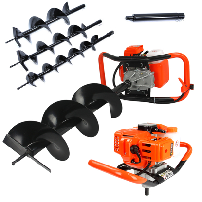 bencinski vrtalnik za zemljo, gradbena orodja za vrtanje tal, vrtalnik z zamenljivimi svedri, oprema za vrtanje zemlje, motorni vrtalnik za zemljo, zemeljski vrtalnik, svedri fi 100 fi 150 fi 200, motorni vrtalnik za vrtanje lukenj, profesionalni zemeljski vrtalnik, vrtalnik, zemeljski, motorni, trije svedri, fi 100, fi 150, fi 200, vrtanje, luknje, ročaj, gradbena dela, enostaven, moč motorja