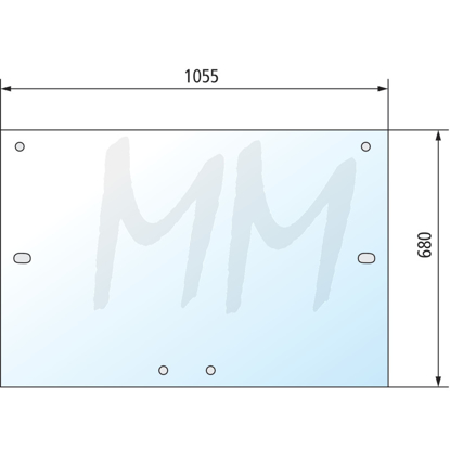 Prikaži podrobnosti za  Zadnje steklo Steyr Fotografija izdelka Zadnje steklo Steyr