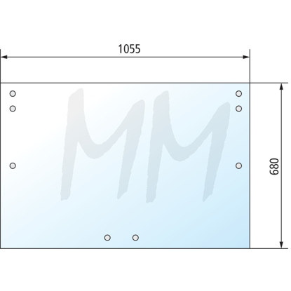 Prikaži podrobnosti za  Zadnje steklo Steyr Fotografija izdelka Zadnje steklo Steyr