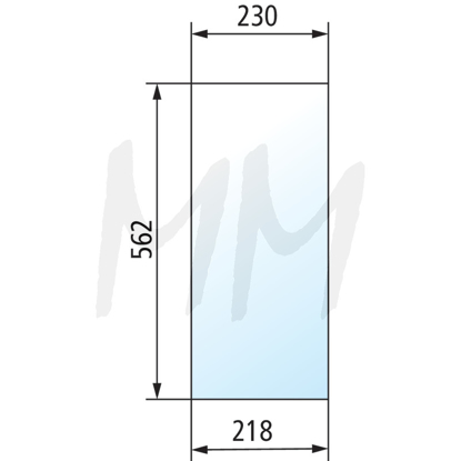 Prikaži podrobnosti za  Deljivo steklo - desno in levo Steyr Fotografija izdelka Deljivo steklo - desno in levo Steyr