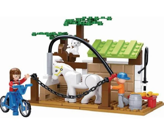 Fotografija izdelka Igrača Lego Town Farm z dvema figurama