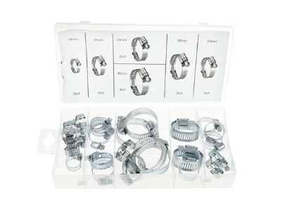 Fotografija izdelka Cevne objemke, set 26 kos