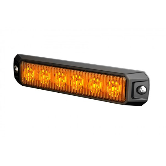Fotografija izdelka Luč opozorilna LED 12/24V STROBO 7W/PANEL/oranžna