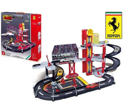 Prikaži podrobnosti za  Igrača Garažna hiša Race & Play Ferrari Fotografija izdelka Igrača Garažna hiša Race & Play Ferrari
