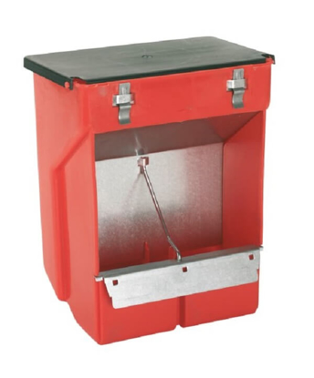 Fotografija izdelka Krmilnik za kunce 3,5 L PVC 2 krmilni mesti