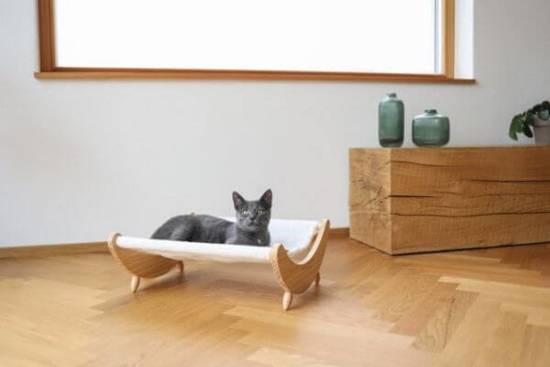 Fotografija izdelka Viseča ležišče za mačke Dream, bela (51 x 46 x 19,5 cm)