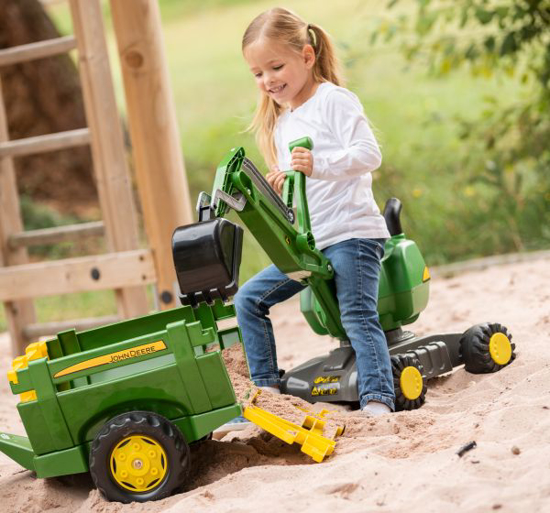 Fotografija izdelka Igrača bager rollyDigger John Deere, Rolly Toys