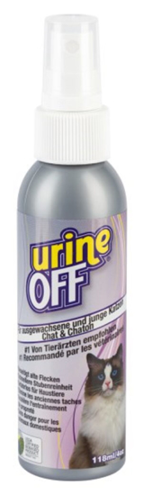 Fotografija izdelka UrineOff Spray Cat 118 ml