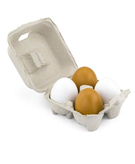 Fotografija izdelka Igrača lesena jajca v škatli