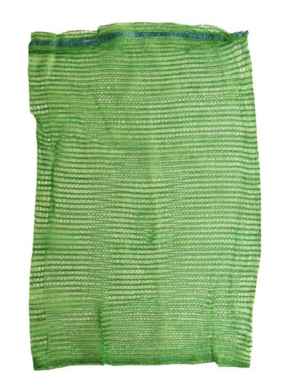 Fotografija izdelka Vreča Raschel za krompir z vrvico 30 kg - zelena, 1 kos (50 x 80 cm)