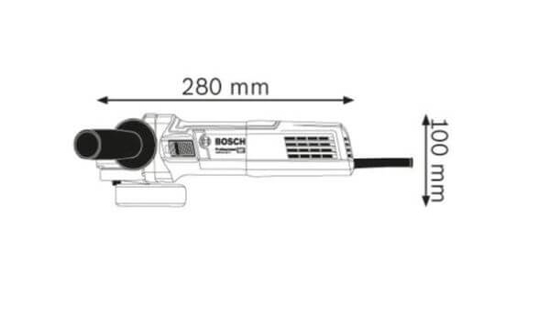 Fotografija izdelka Kotni brusilnik GWS 9-125S Bosch 900W