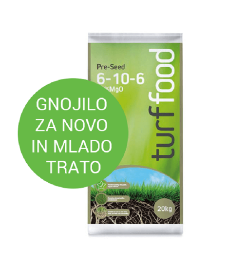 Fotografija izdelka Organsko mineralno gnojilo Turf Food - 20 kg (za novo in mlado travo)