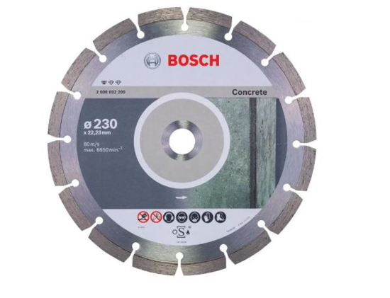 Fotografija izdelka Rezalna plošča diamantna za beton 230 x 22,23mm, Bosch