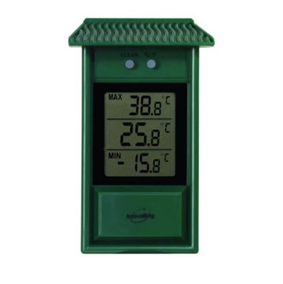 Prikaži podrobnosti za  Termometer stenski MiniMaxi  (80 x 13 2x 30 mm) Fotografija izdelka Termometer stenski MiniMaxi  (80 x 13 2x 30 mm)