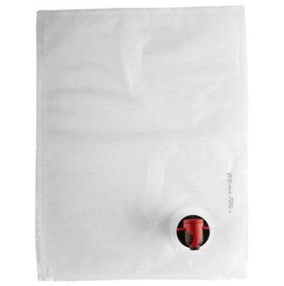 Fotografija izdelka Bag in Box vrečka za sok 3 L - prozorna z ventilom na vogalu
