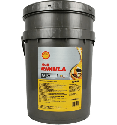 Prikaži podrobnosti za  Olje SHELL RIMULA R6 LM 10W-40, 20 L Lindner Fotografija izdelka Olje SHELL RIMULA R6 LM 10W-40, 20 L Lindner