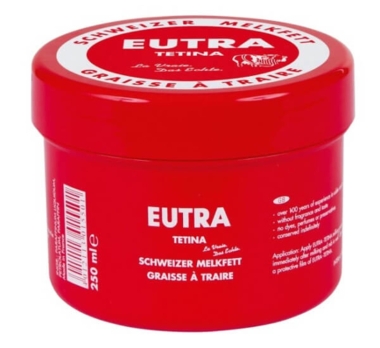 Fotografija izdelka Mast za nego vimena Eutra 250 ml