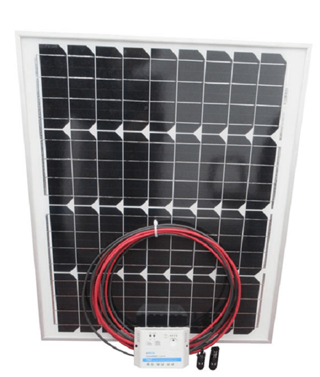Fotografija izdelka Solarni panel kpl. regulator in kabli 50W
