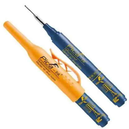 Fotografija izdelka Svinčnik označevalni, moder permanentni, Pica ink