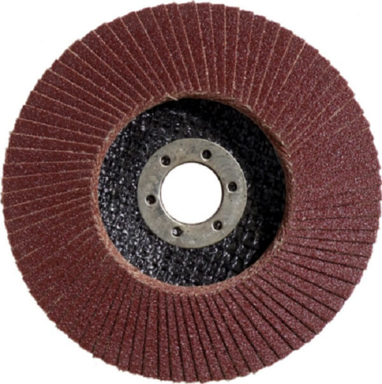 Fotografija izdelka Brusna plošča lamelna za kovino X431, 125 x 22,23 x 6 mm
