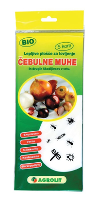 Prikaži podrobnosti za  Lepljive plošče proti čebulji muhi Fotografija izdelka Lepljive plošče proti čebulji muhi
